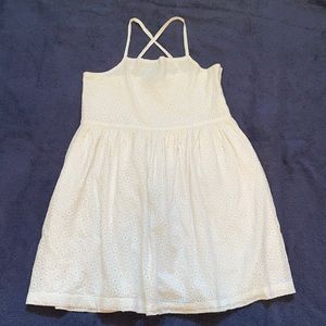 GapKids White Eyelet Dress, size XXL